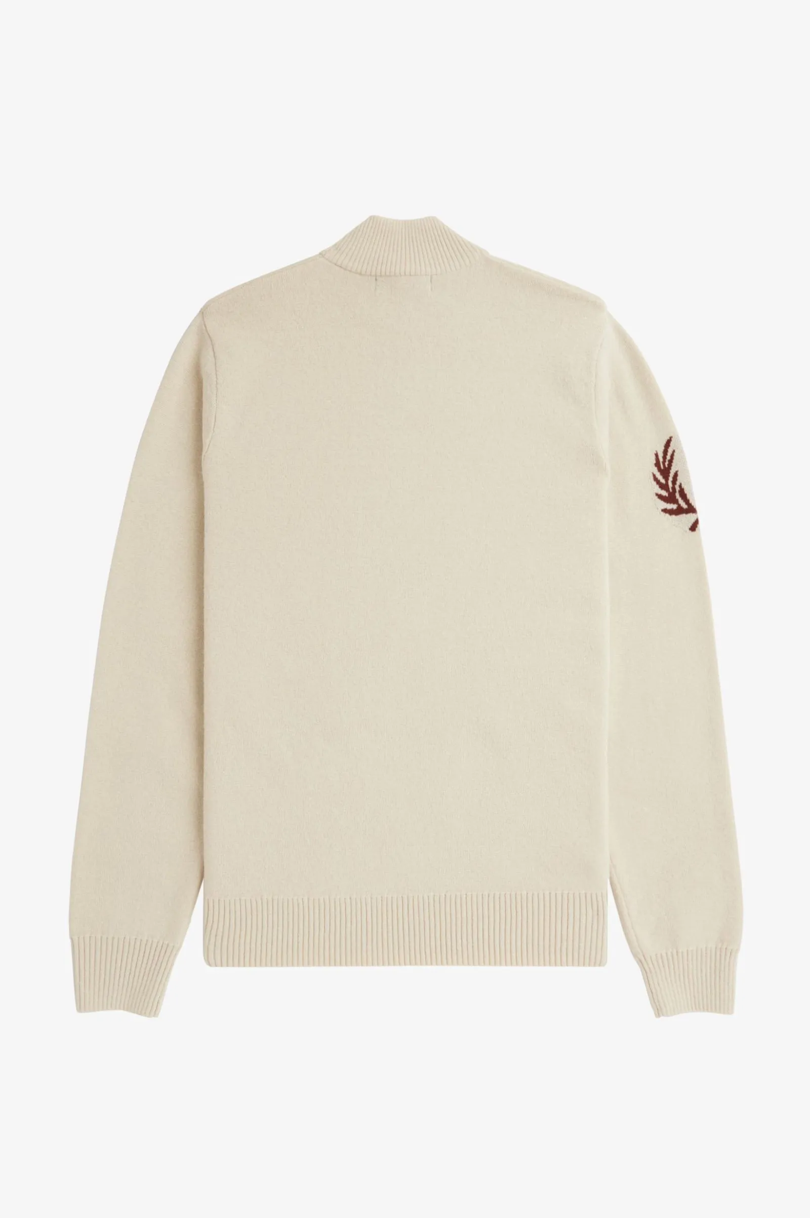 MAGLIONE CON COLLO A LUPETTO LAUREL WREATH FRED PERRY