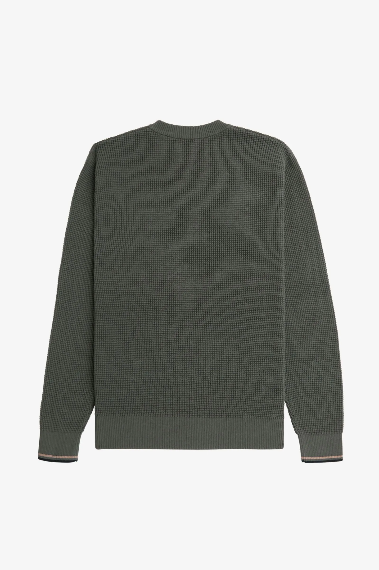 MAGLIONE CON LAVORAZIONE GOFFRATA FRED PERRY