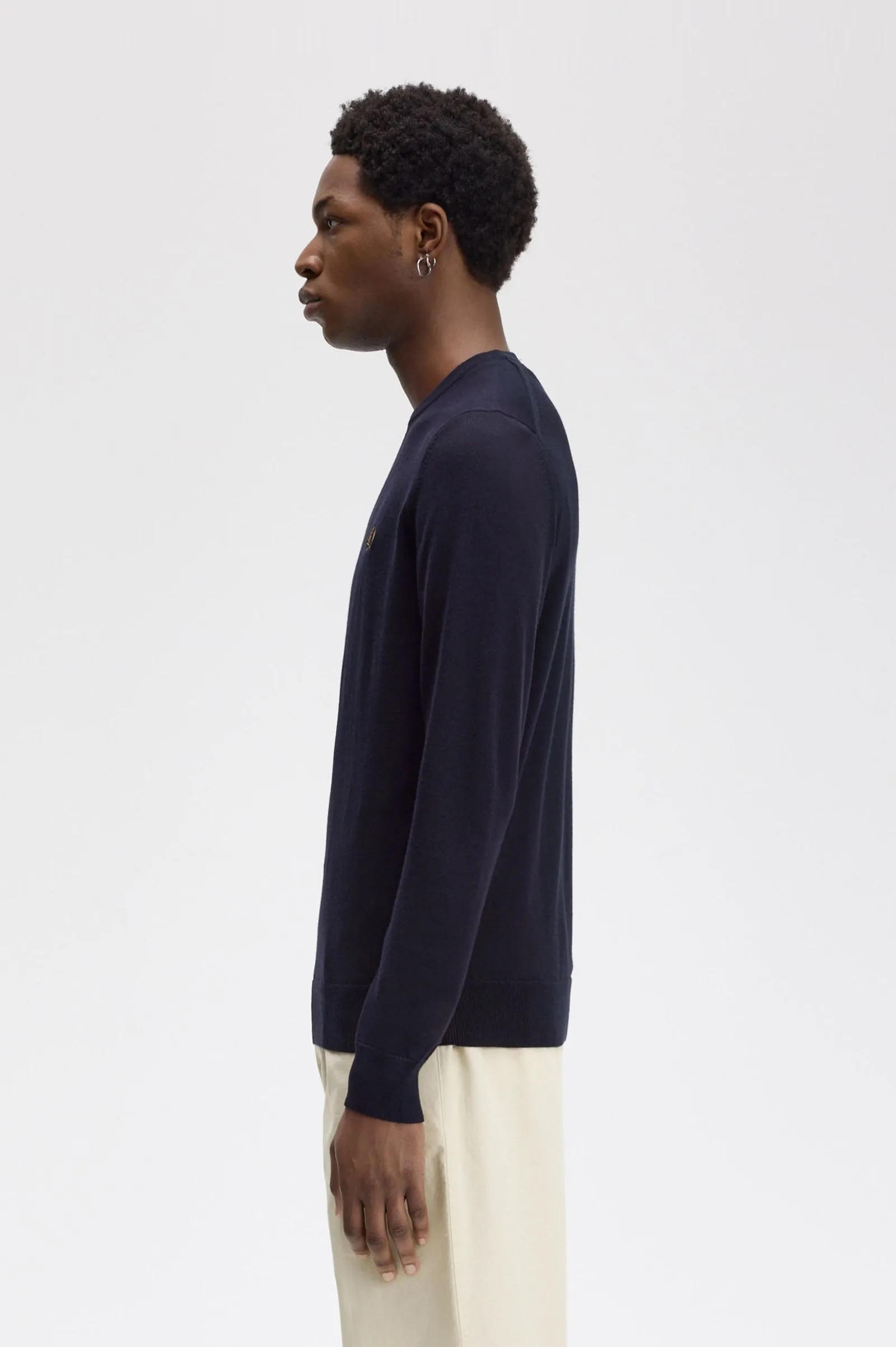 MAGLIONE GIROCOLLO CLASSICO FRED PERRY