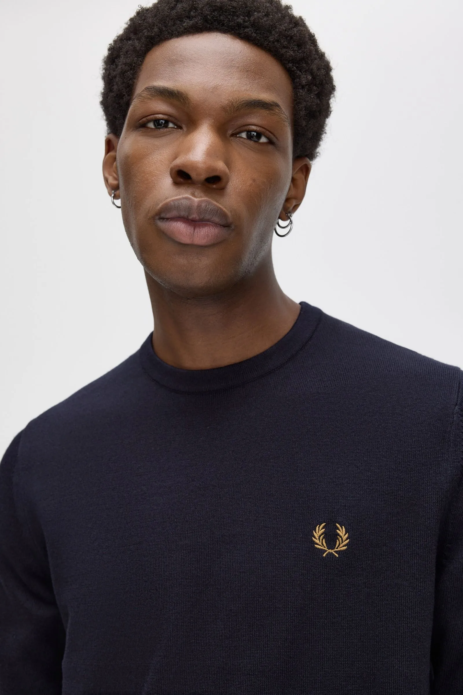MAGLIONE GIROCOLLO CLASSICO FRED PERRY