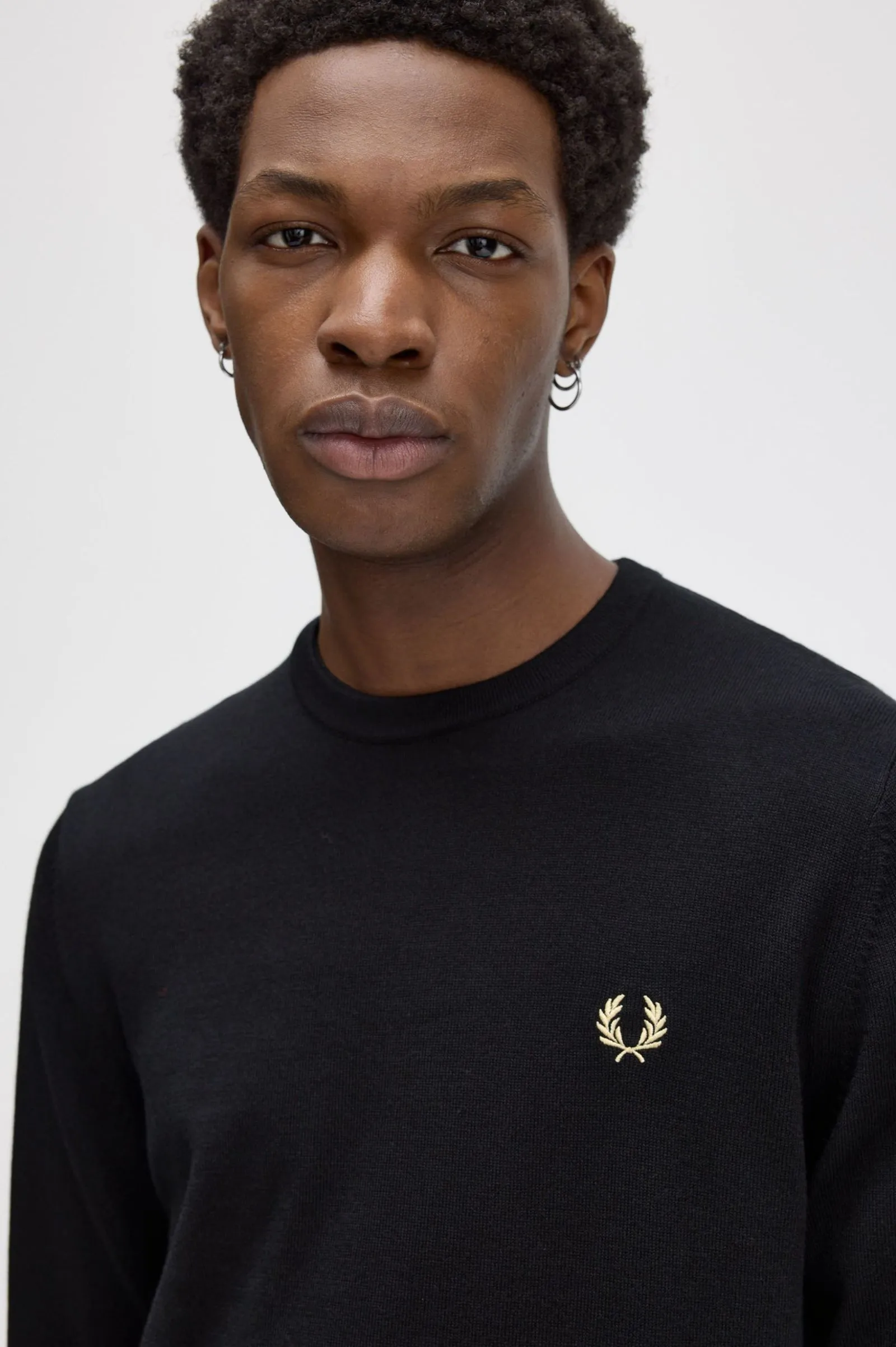 MAGLIONE GIROCOLLO CLASSICO FRED PERRY