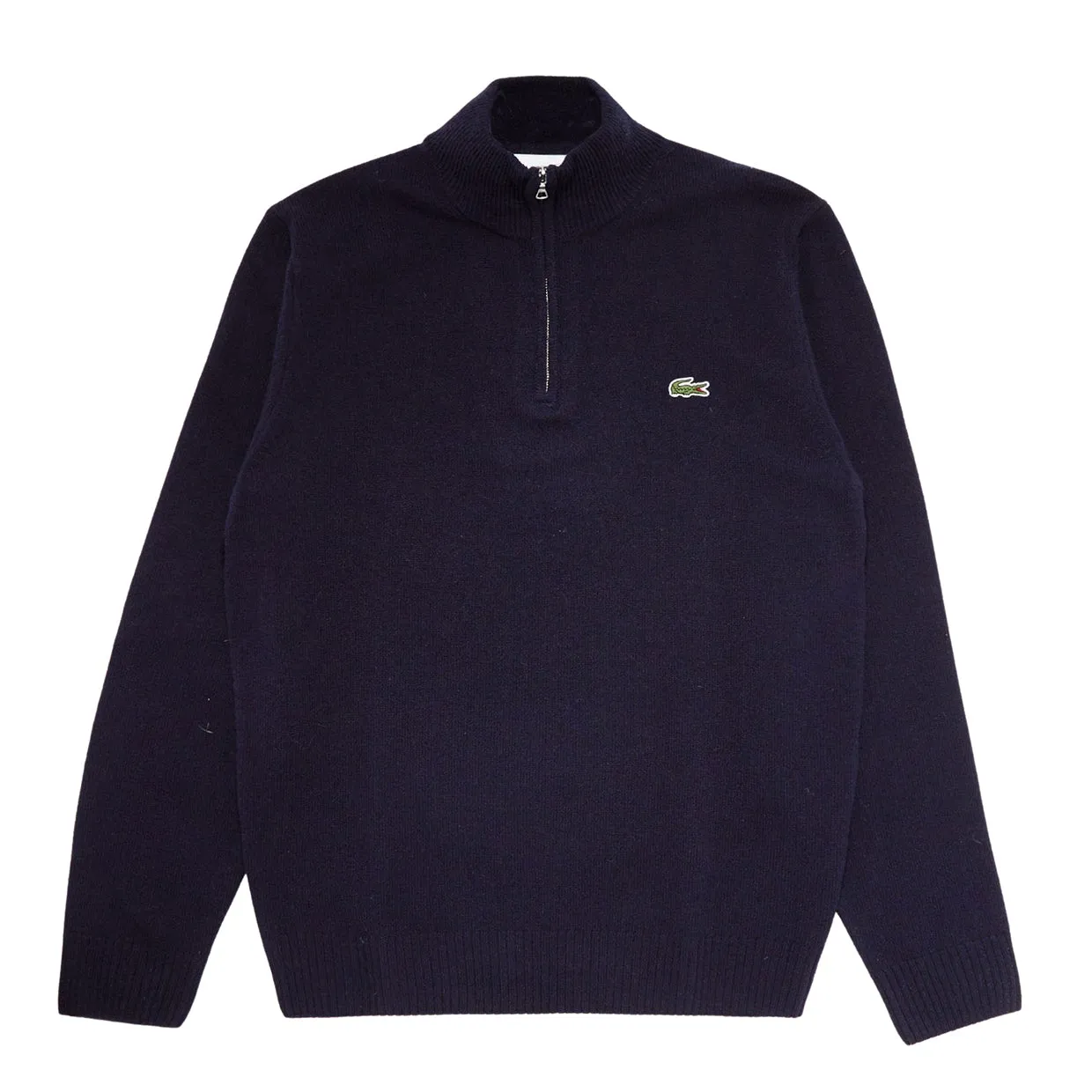 Maglione Lacoste 1/2 Zip Blu Navy
