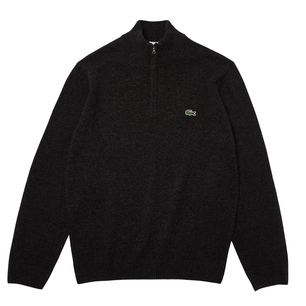 Maglione Lacoste 1/2 Zip Grigio Antracite