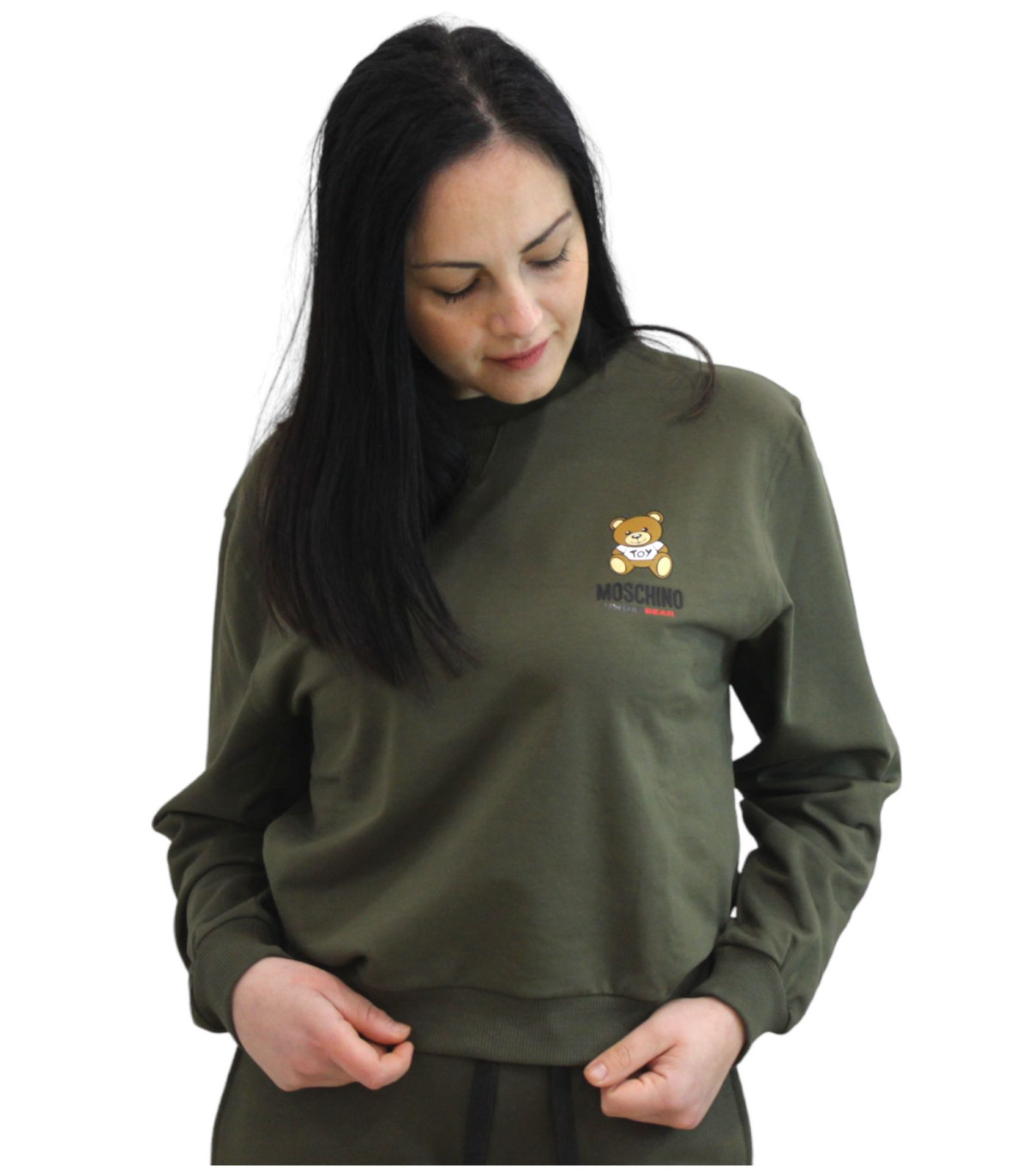 Moschino Donna Felpa A Girocollo