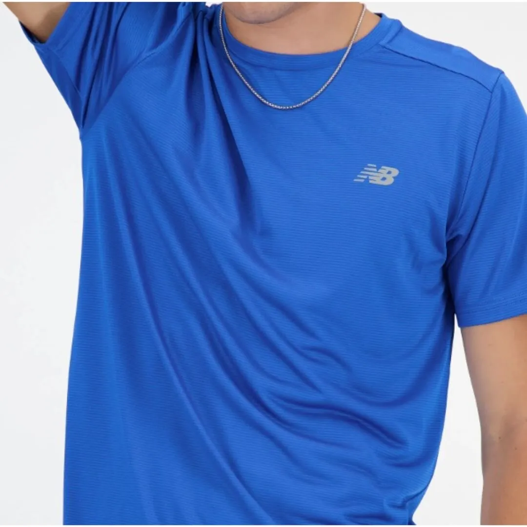 New Balance t-shirt run uomo