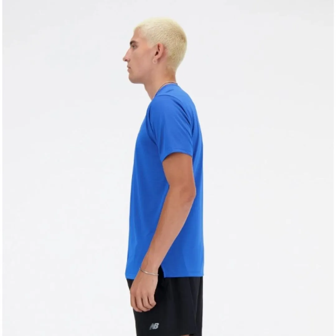 New Balance t-shirt run uomo
