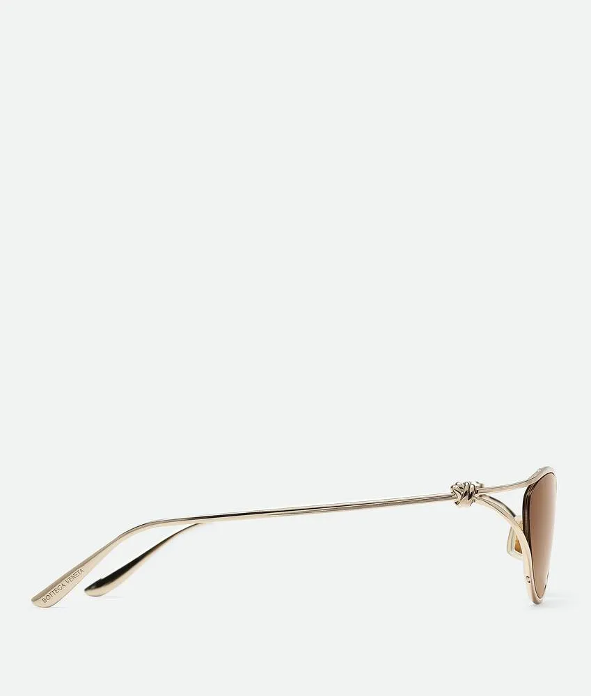 Occhiali da sole cat-eye Knot 