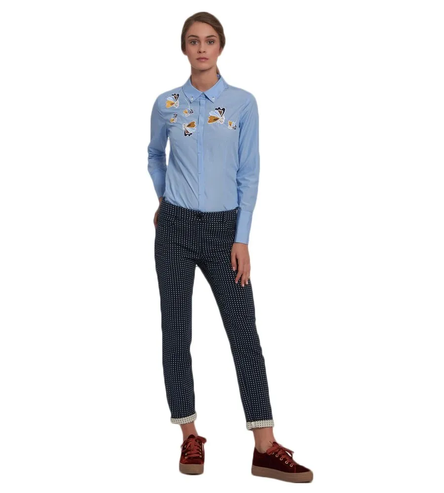 Pantaloni Donna Penny Black Lancia Blu - LANCIA