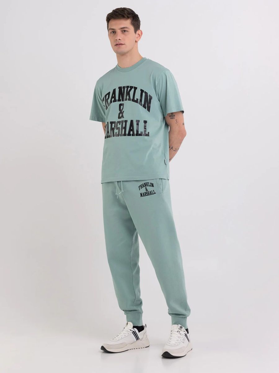 PANTALONI JOGG E LEGGINGS  FRANKLIN&MARSHALL JM1003.2000P01.SS 123 SAGE GRREN
