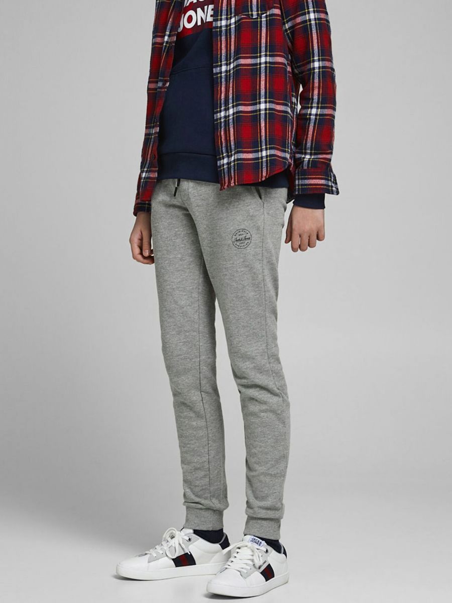 PANTALONI Ragazzo JACK&JONES 12182767 GORDON LIGHT GREY