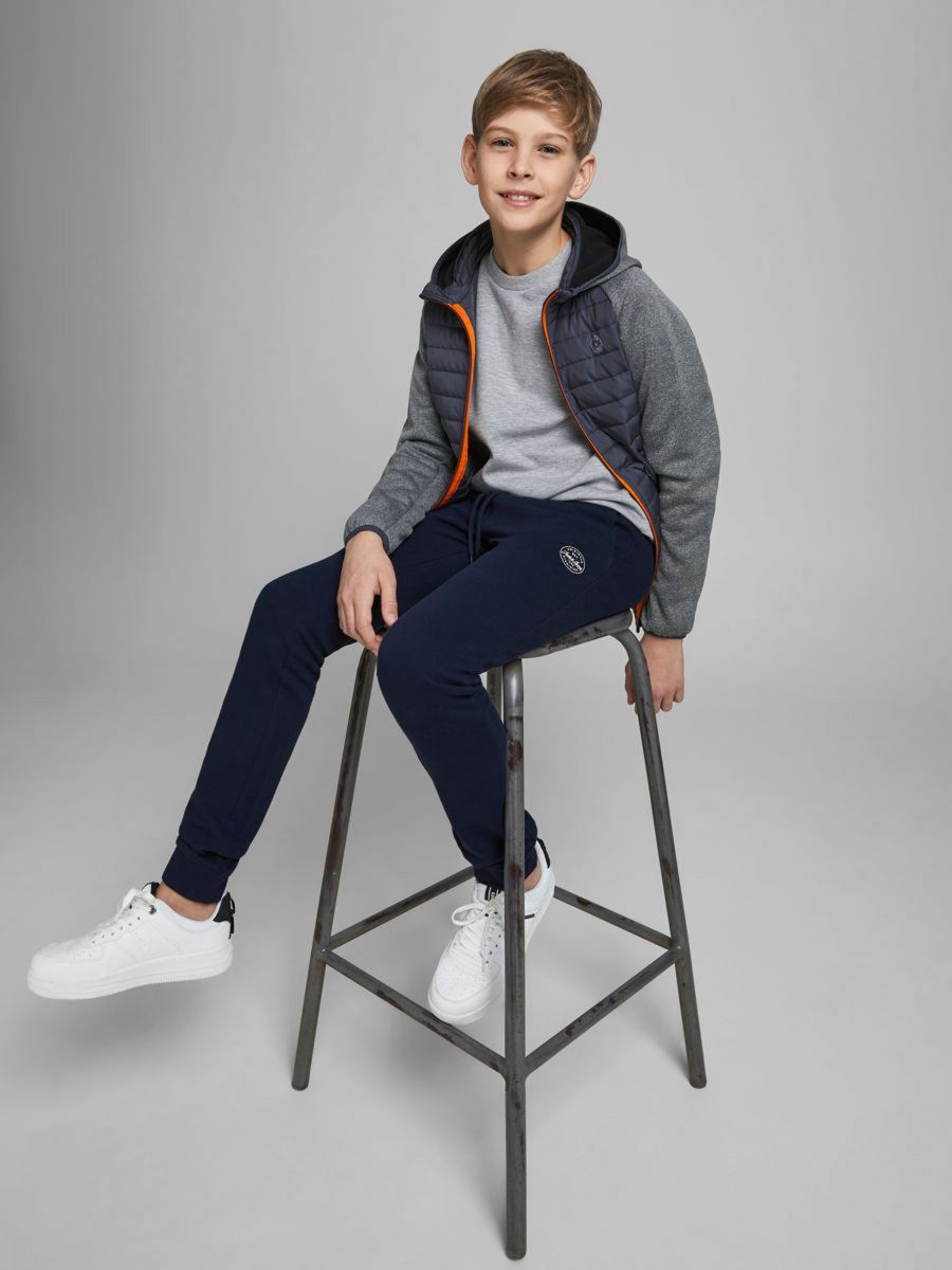 PANTALONI Ragazzo JACK&JONES 12182767 GORDON NAVY BLAZER
