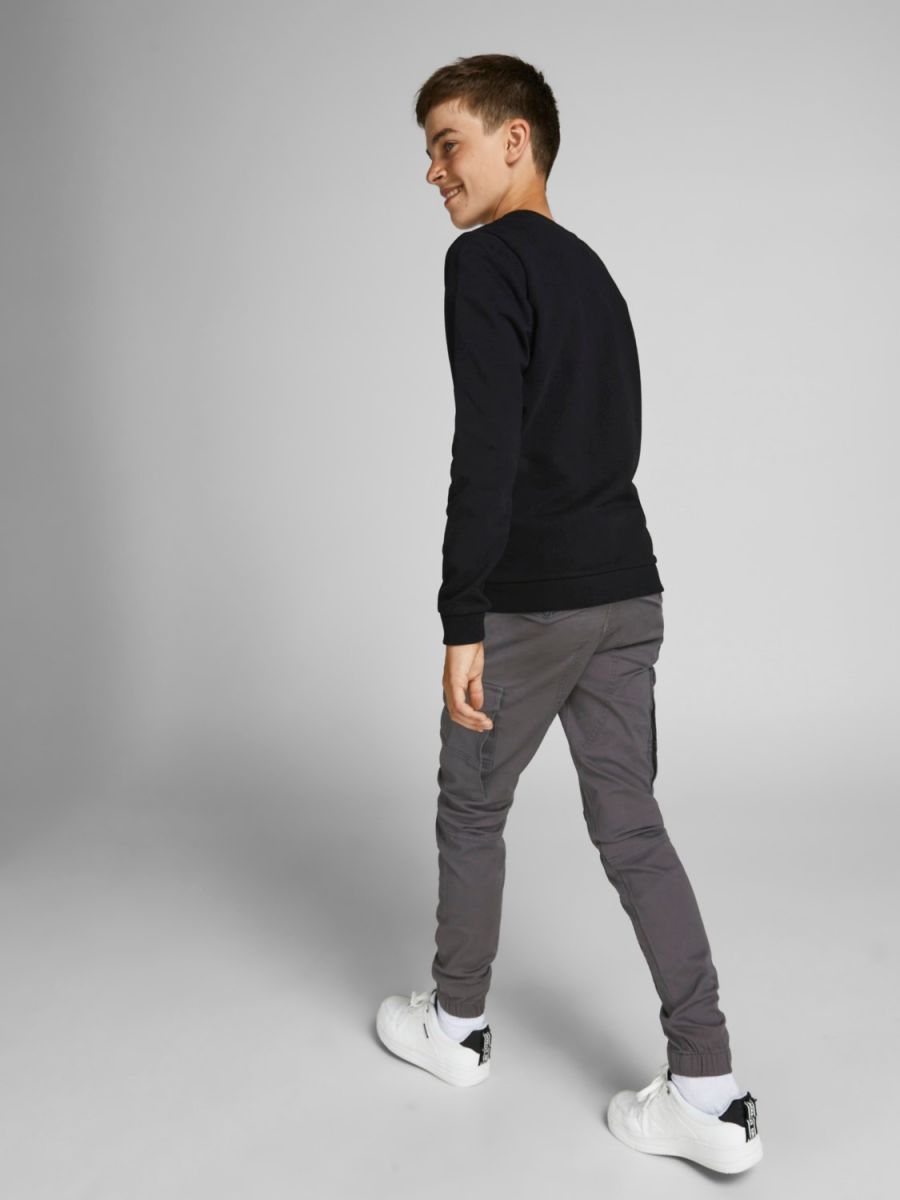 PANTALONI Ragazzo JACK&JONES 12199991 PAUL FLAKE ASPHALT