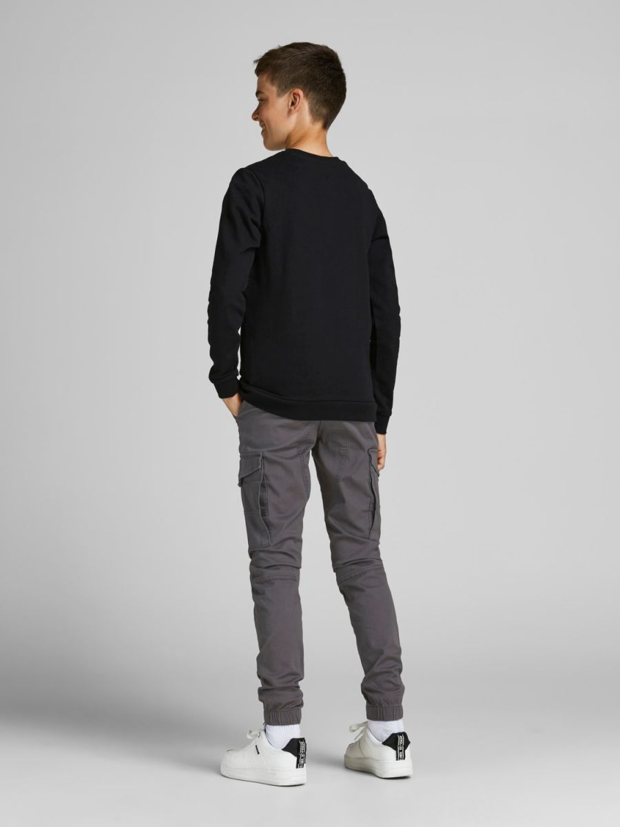 PANTALONI Ragazzo JACK&JONES 12199991 PAUL FLAKE ASPHALT