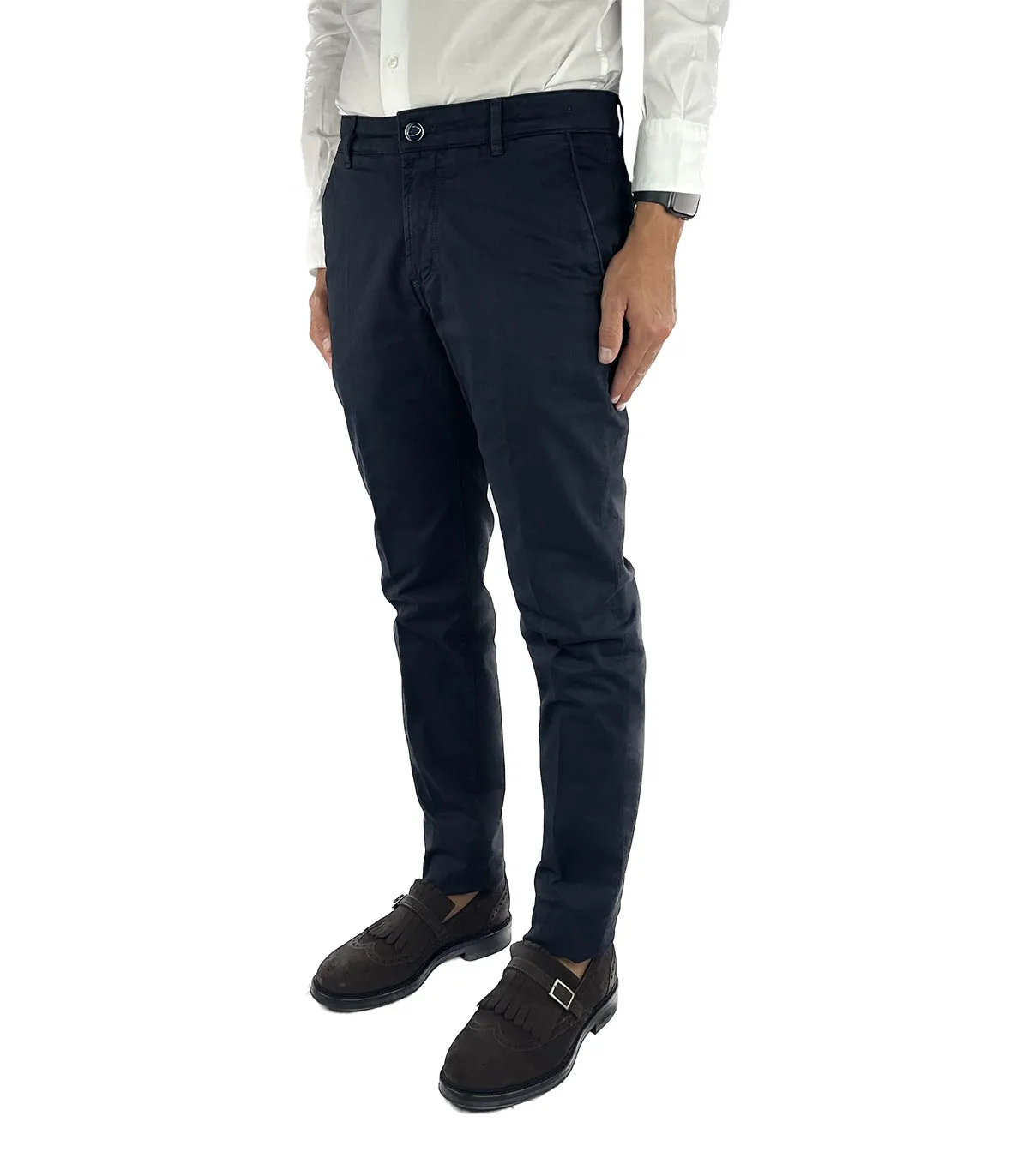 Pantaloni Uomo Camouflage Chinos Rey 17