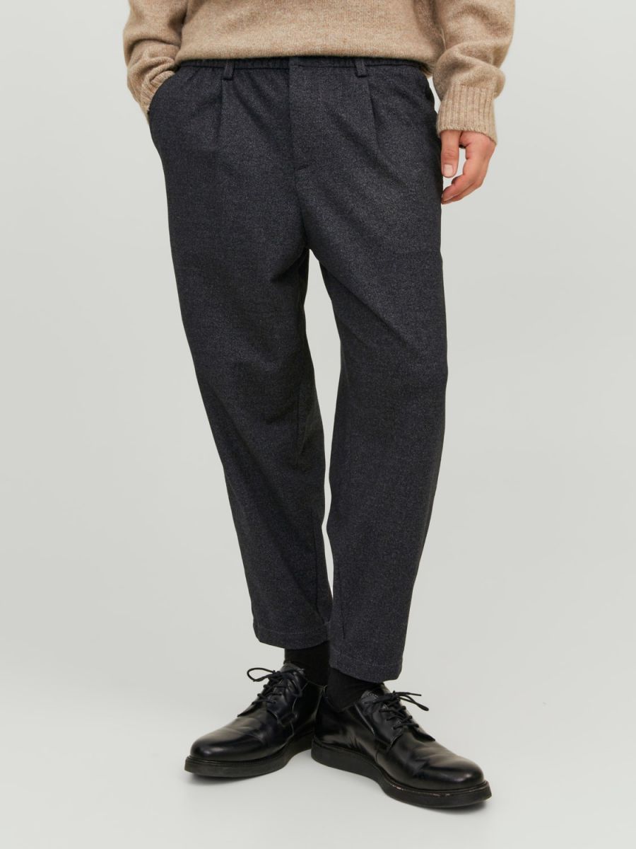 PANTALONI Uomo JACK&JONES 12242216 JPSTKARL JJREESE TAPERED W DARK GREY