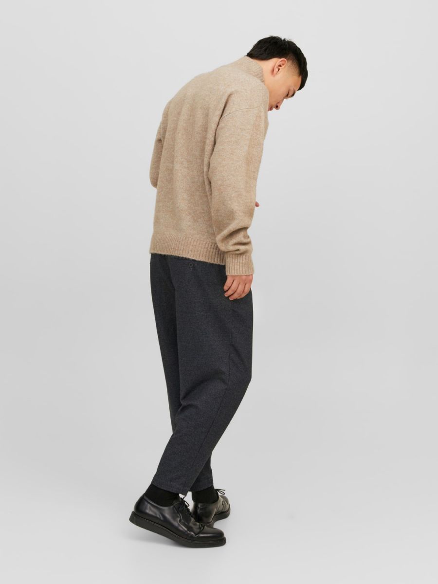 PANTALONI Uomo JACK&JONES 12242216 JPSTKARL JJREESE TAPERED W DARK GREY