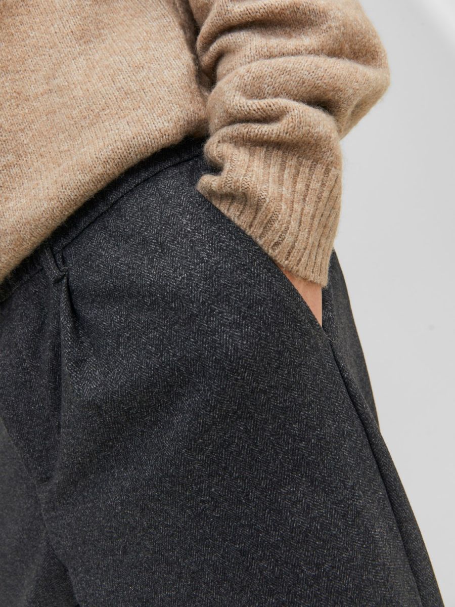 PANTALONI Uomo JACK&JONES 12242216 JPSTKARL JJREESE TAPERED W DARK GREY
