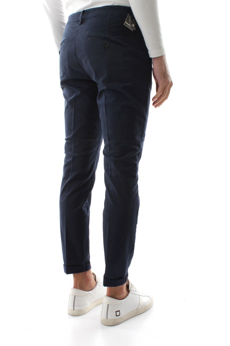 PANTALONI Uomo MASON'S OSAKA MBE070/FW 760 BLU SCURO