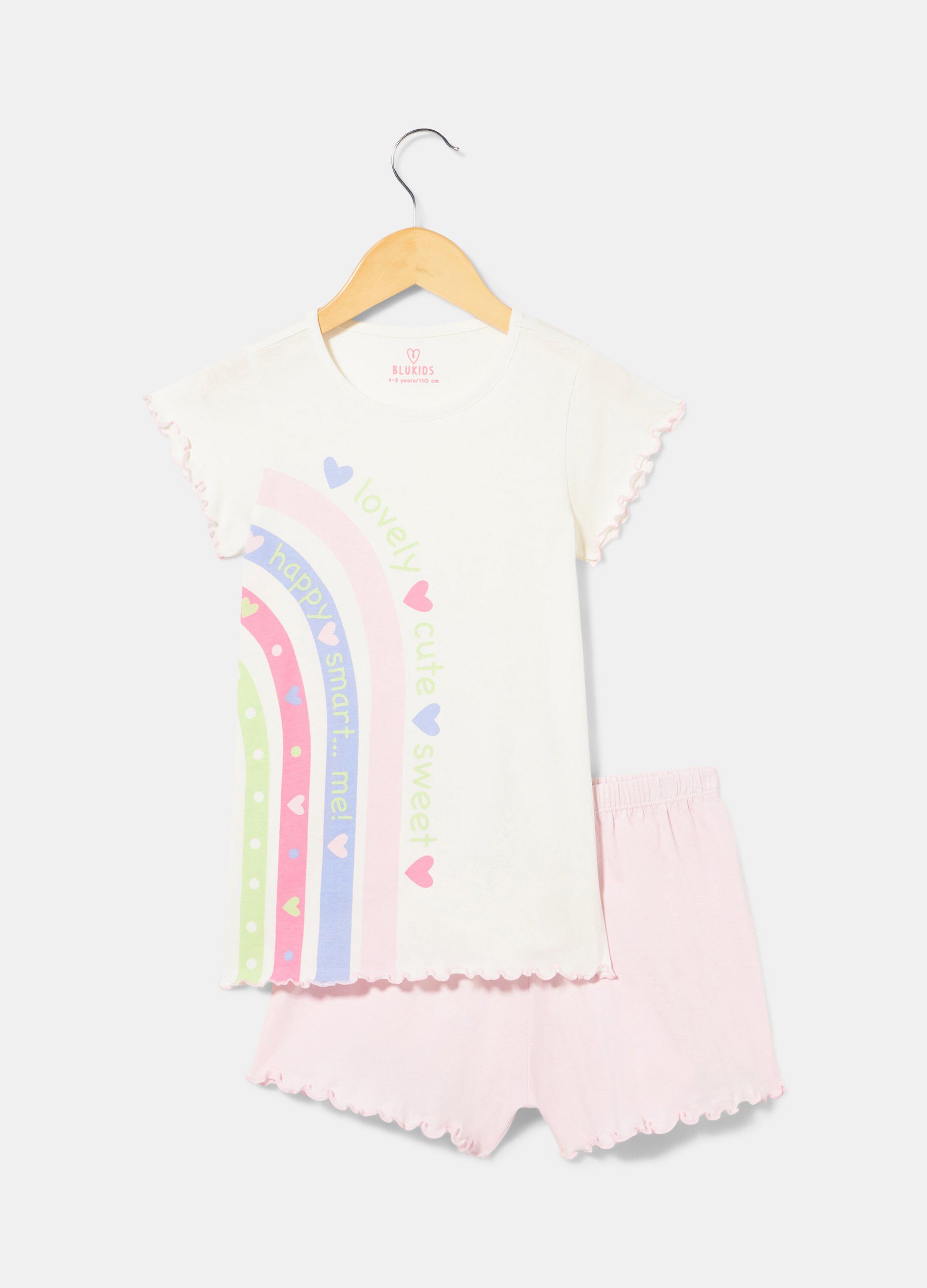 Pigiama in puro cotone bambina