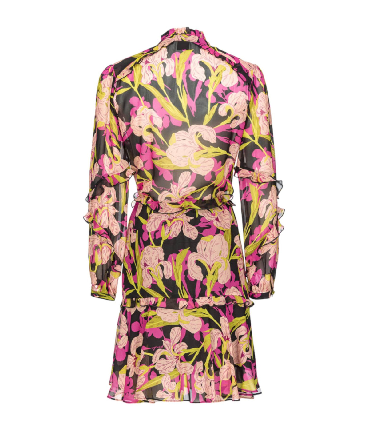 Pinko Donna Vestito Corto Georgette St. Piccadilly