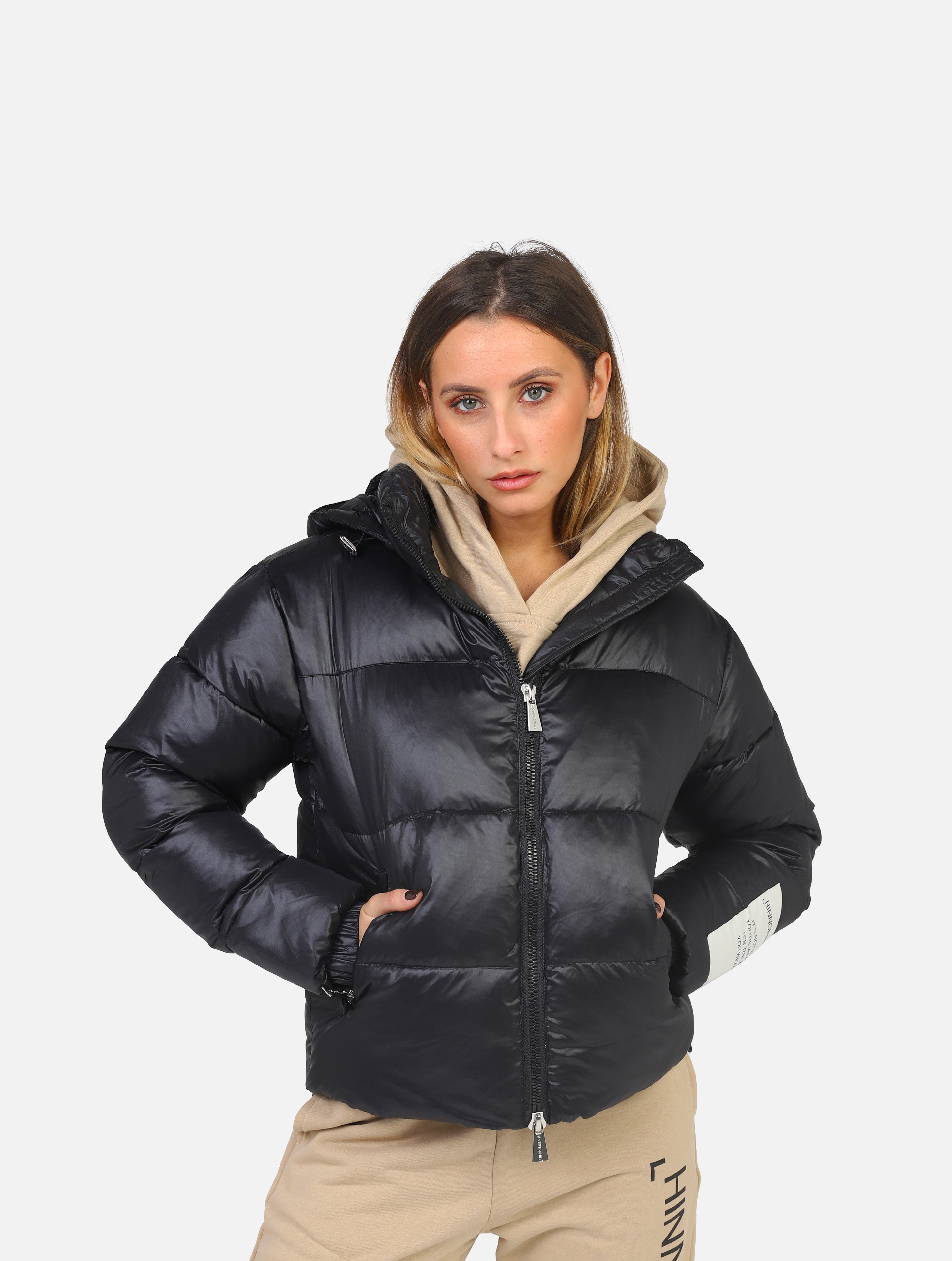 piumino HINNOMINATE - HNM1140NERO