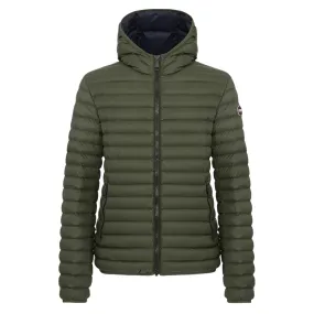Piumino Uomo Colmar Opaco Cappuccio Verde