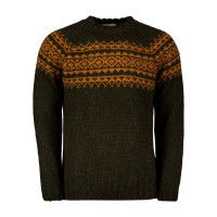 ROY ROGERS MAGLIONE GIROCOLLO MIX MOHAIR BRUSCED  YOKE