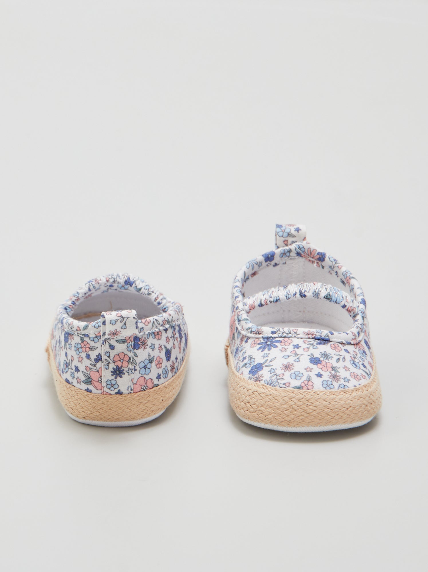 Sandali in stile espadrillas - BIANCO