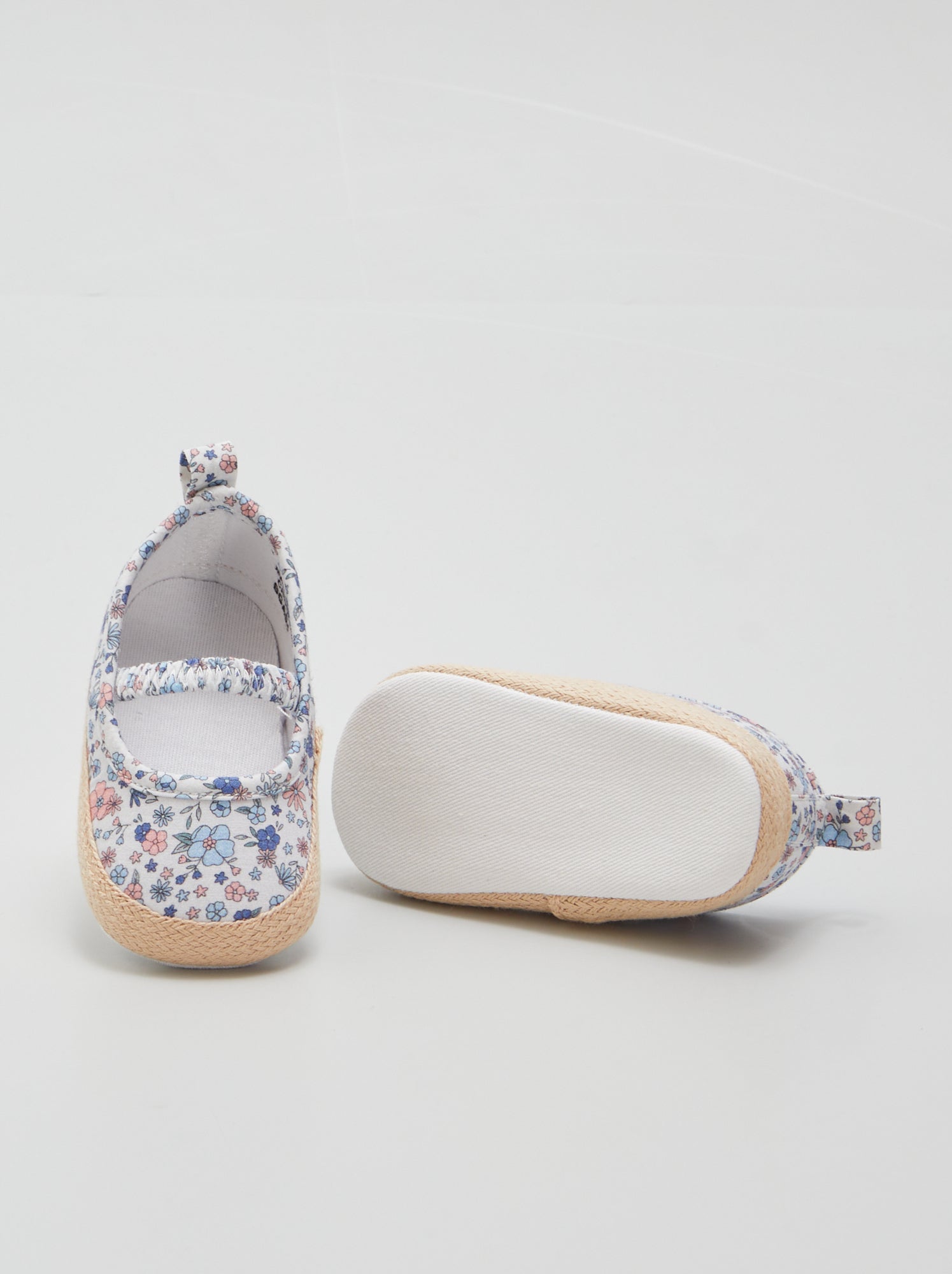 Sandali in stile espadrillas - BIANCO