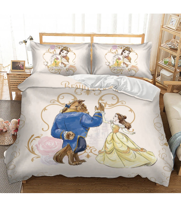 Set letto La Bella e la Bestia