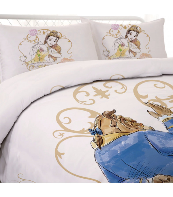 Set letto La Bella e la Bestia