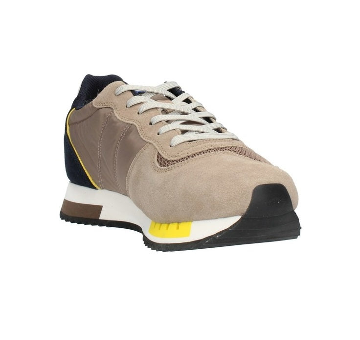 SNEAKERS CAMOSCIO BEIGE