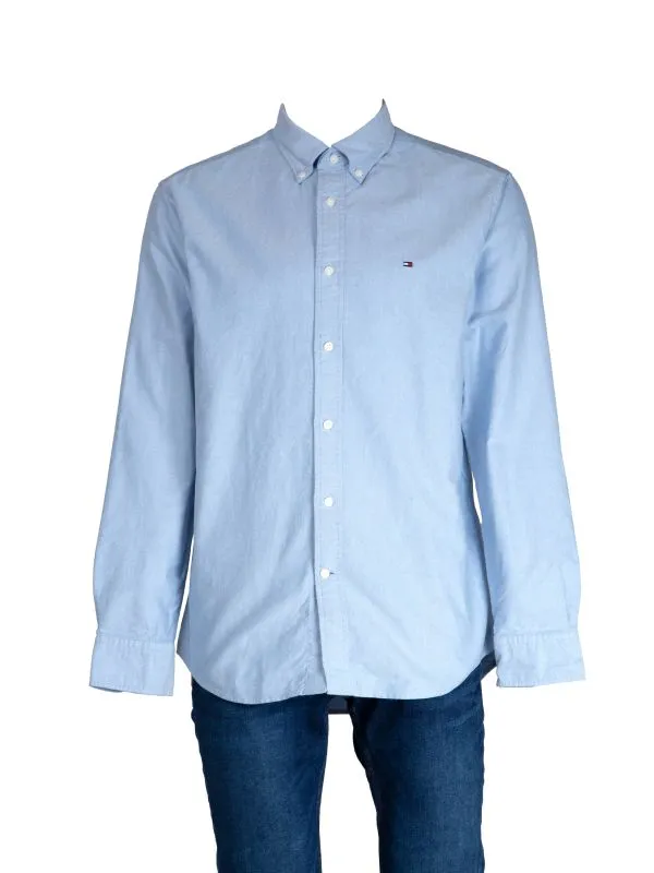 Tommy Hilfiger Camicia da Uomo Oxford    