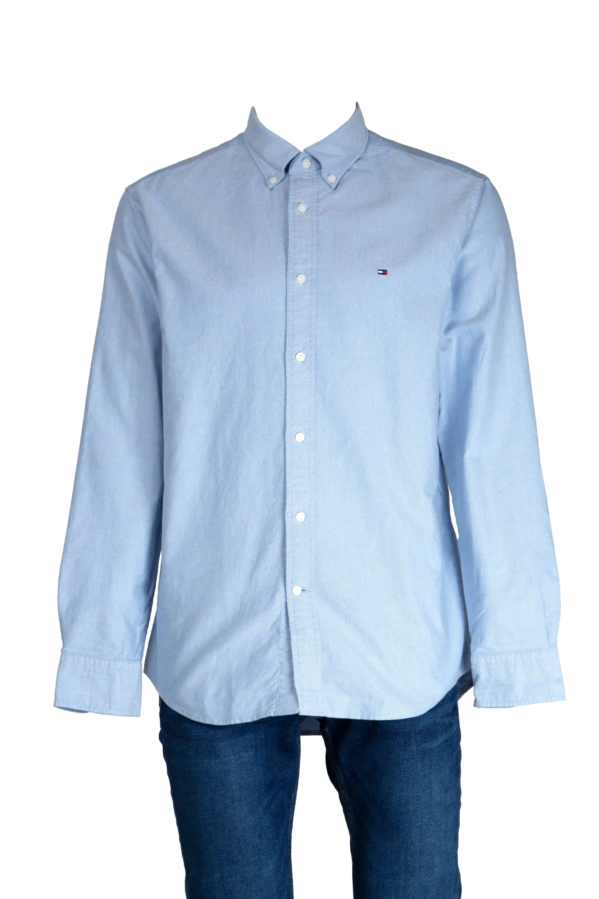 Tommy Hilfiger Camicia da Uomo Oxford    