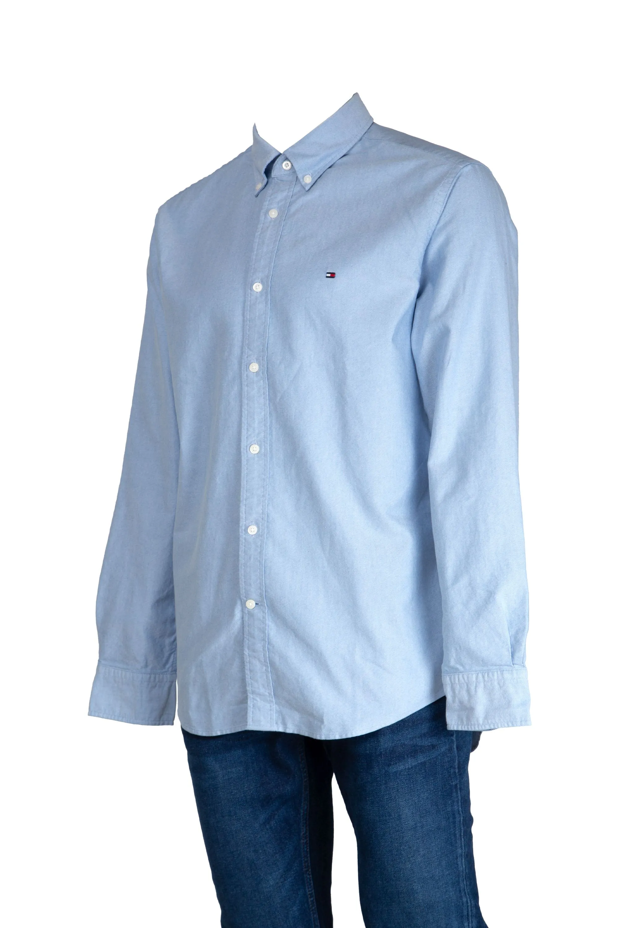 Tommy Hilfiger Camicia da Uomo Oxford    