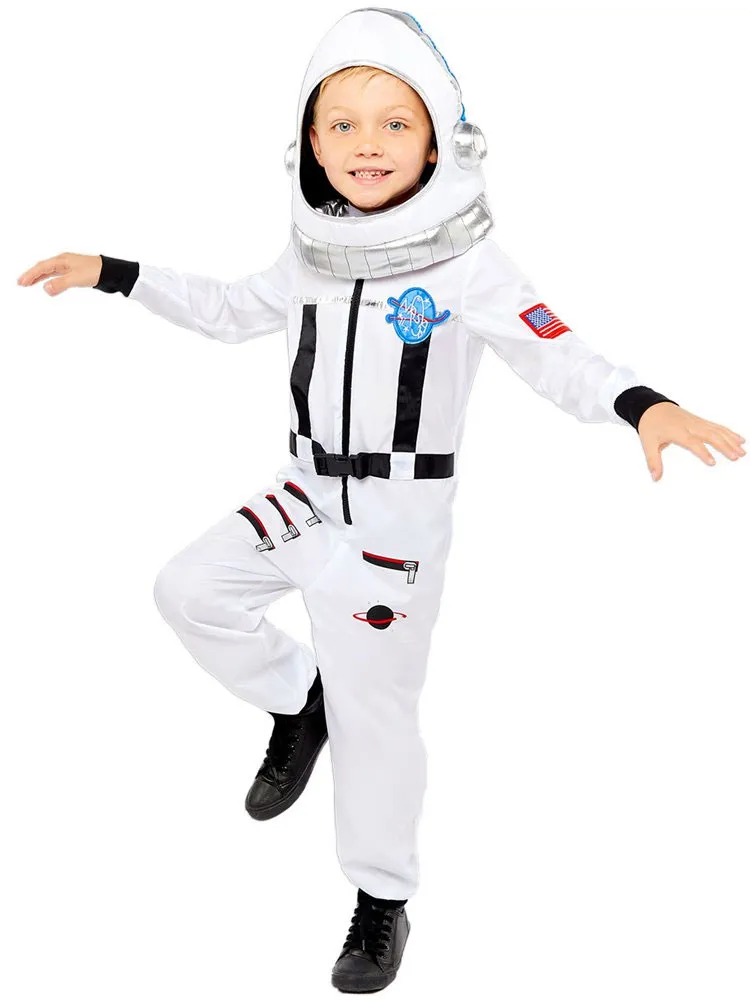 Tuta astronauta nello spazio per bambini