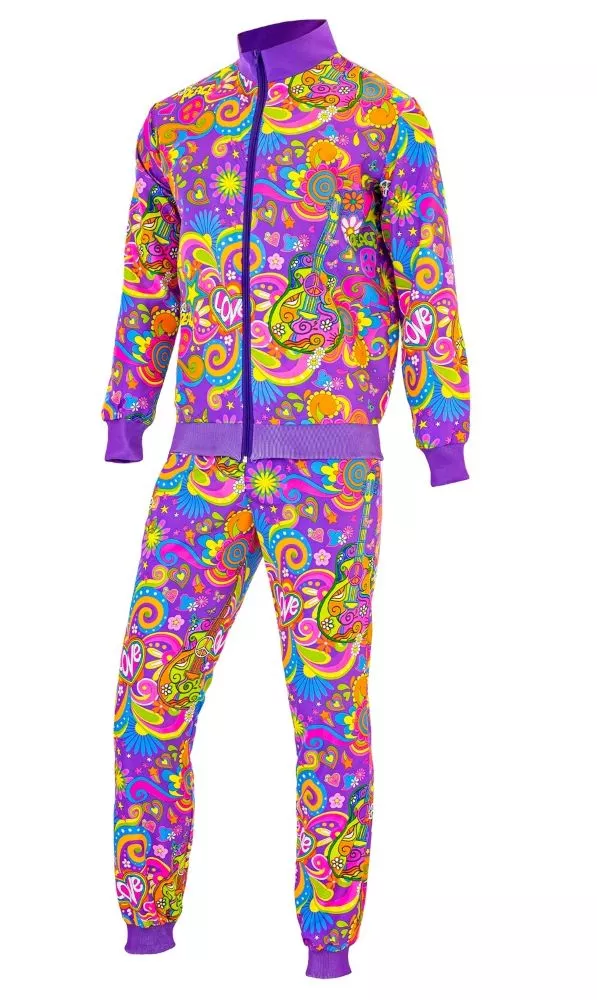 Tuta Neon Flower Power unisex