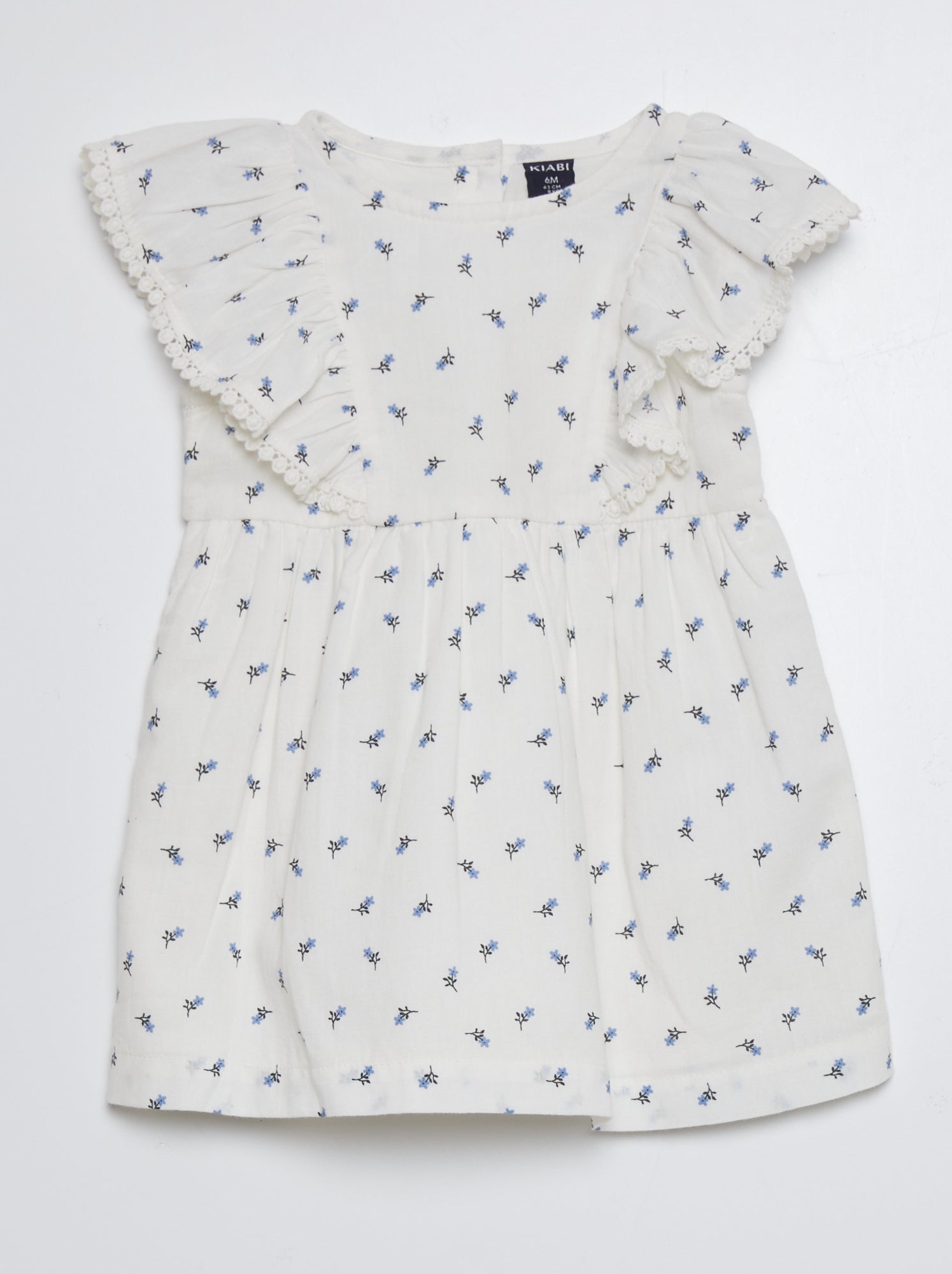 Vestito da cerimonia in crêpe - BIANCO