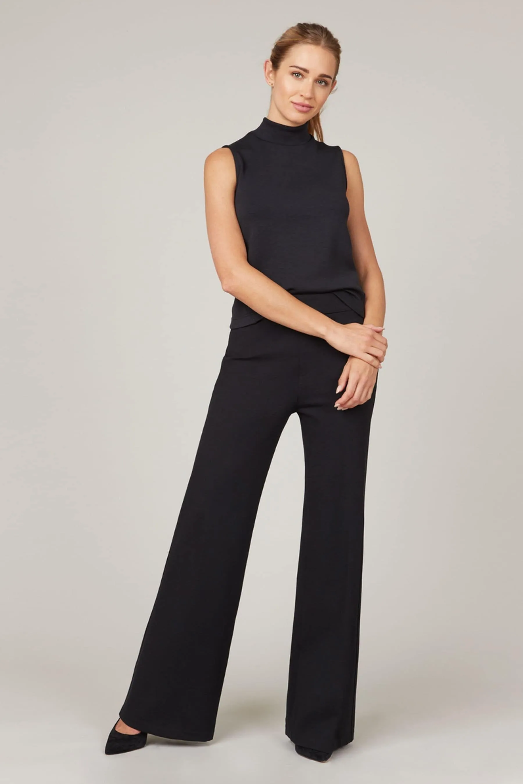 ® Nero SPANX - The Perfect Pant - Pantaloni a fondo ampio