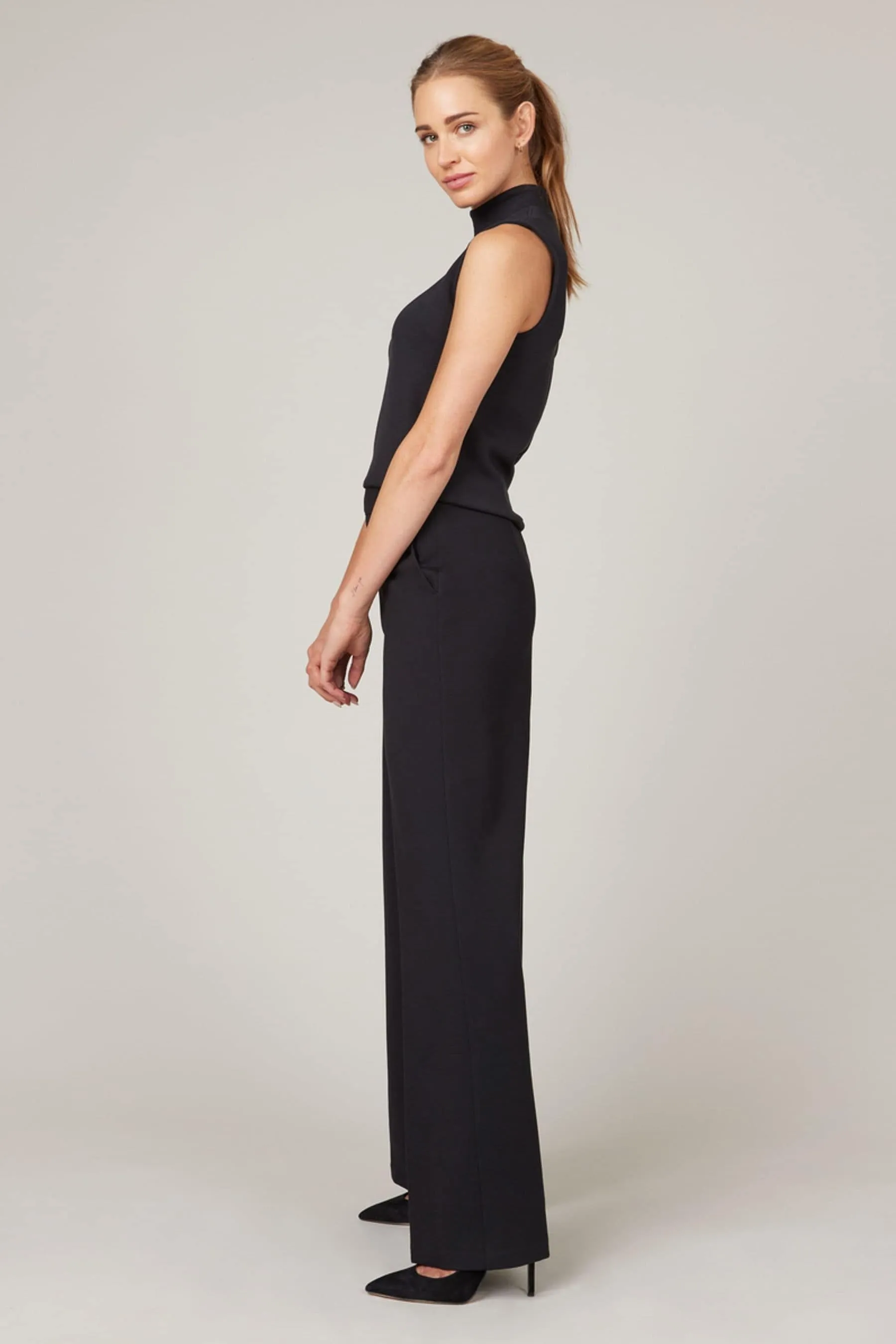 ® Nero SPANX - The Perfect Pant - Pantaloni a fondo ampio