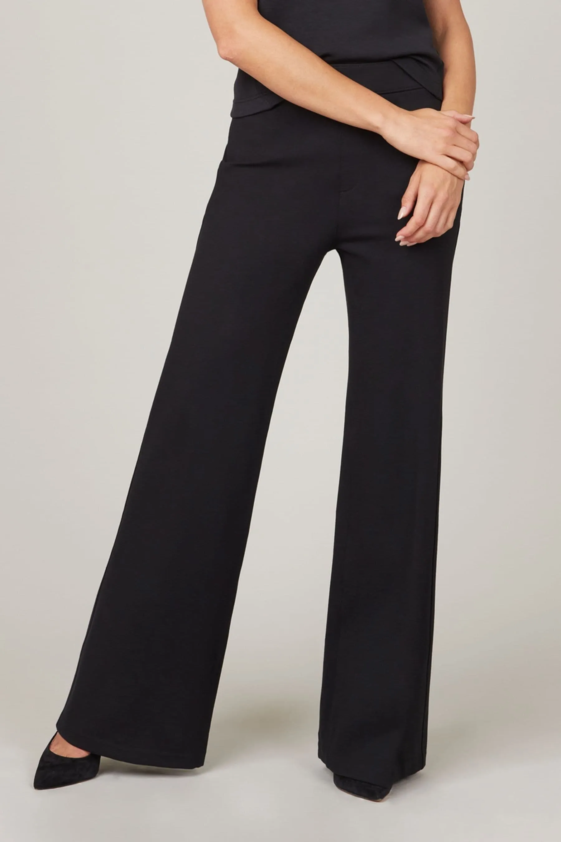 ® Nero SPANX - The Perfect Pant - Pantaloni a fondo ampio
